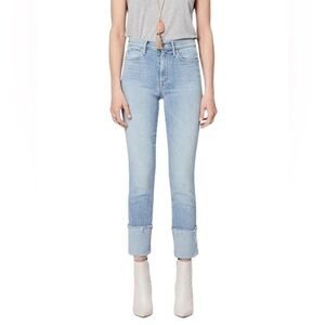 Mother Denim Pony Boy Ankle Fray- Mapping It Out